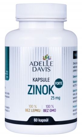 Adelle Davis - Zinek Forte Adelle Davis, 25 mg, 60 kapslí