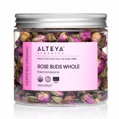 Přírodní růžové pupeny 80 g Alteya
