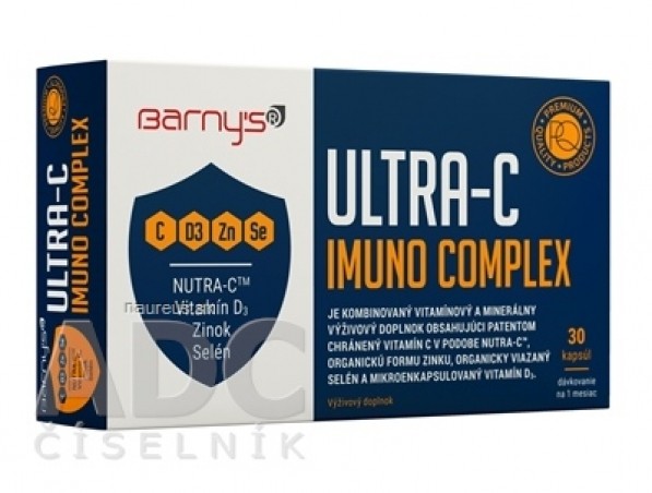 Barnys ULTRA-C imunitě COMPLEX cps 1x30 ks