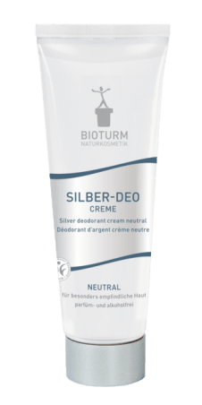 BIORTURM deodorant krém se stříbrem neutral - 50ml