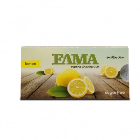 ELMA mastichový žvýkačky citrón, dražé 10 ks