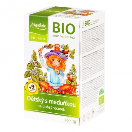 Čaj Dětský ovocný s meduňkou 40 g BIO   MEDIATE