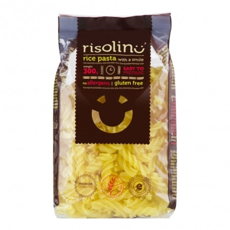 Těstoviny vřetena rýžové bezlepkové 300 g   RISOLINO