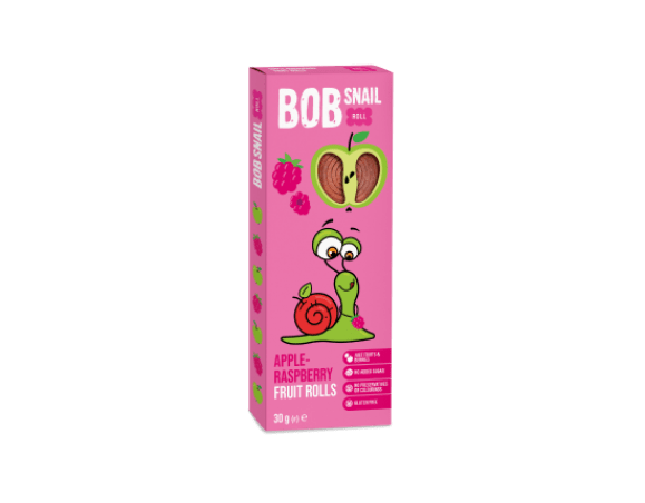 Bob Snail - Ovocné plátky jablko-malinové