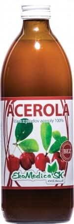 Šťáva Acerola 100% - 500 ml