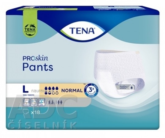 TENA Pants Normal L natahovací inkontinenční kalhotky 1x18 ks