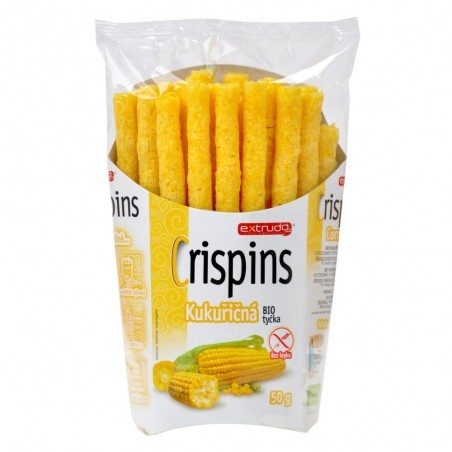 Tyčinka kukuřičná Crispins bezlepková 50 g BIO