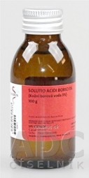 Solutio ACIDI Borici 3% - FAGRON v lahvičce 1x100 g