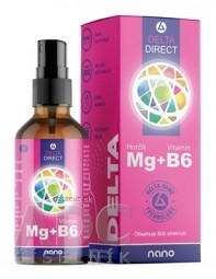 DELTA DIRECT Mg + B6 sprej, nano (66 denních dávek) 1x100 ml