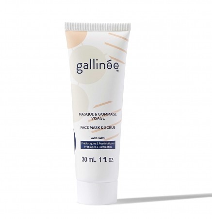 Gallinée prebiotická pleťová maska a peeling na obličej 30 ml