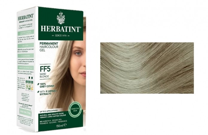 HERBATINT FF5 písková blond permanentní barva na vlasy 