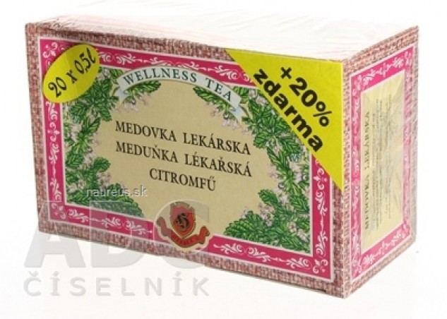 HERBEX MEDUŇKA LÉKAŘSKÁ bylinný čaj 20x3 g (60 g)