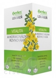 HERBEX Lékárna VITALITA a hormonální rovnováha bylinná směs, čaj 20x3 g (60 g)