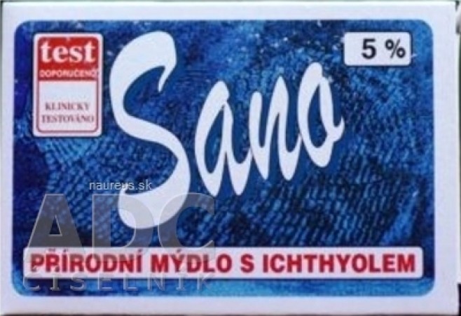 SANO - mýdlo s Ichtamolu 5% 1x100 g
