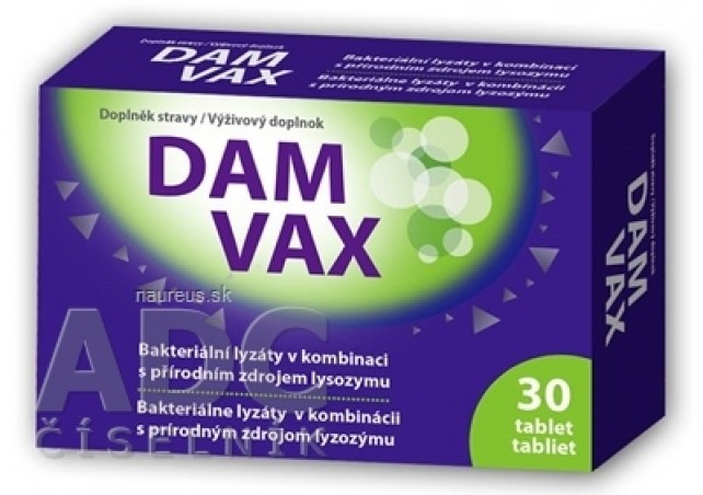 DAMVAX tablety rozpustné v ústech 1x30 ks