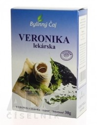 JUVAMED VERONIKA LÉKAŘSKÁ - nať bylinný čaj sypaný 1x30 g