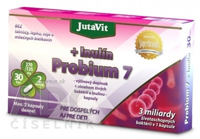 JutaVit Probium 7 + Inulin cps 1x30 ks
