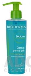 BIODERMA Sébium Gel moussant (AKCE) čistící Penina gel, s pumpou 1x200 ml