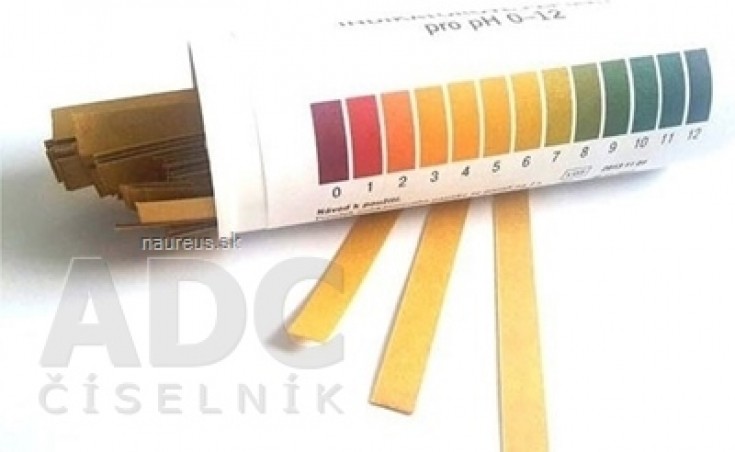 Indikátorové papírky pH 0-12 univerzální, proužky 1x100 ks