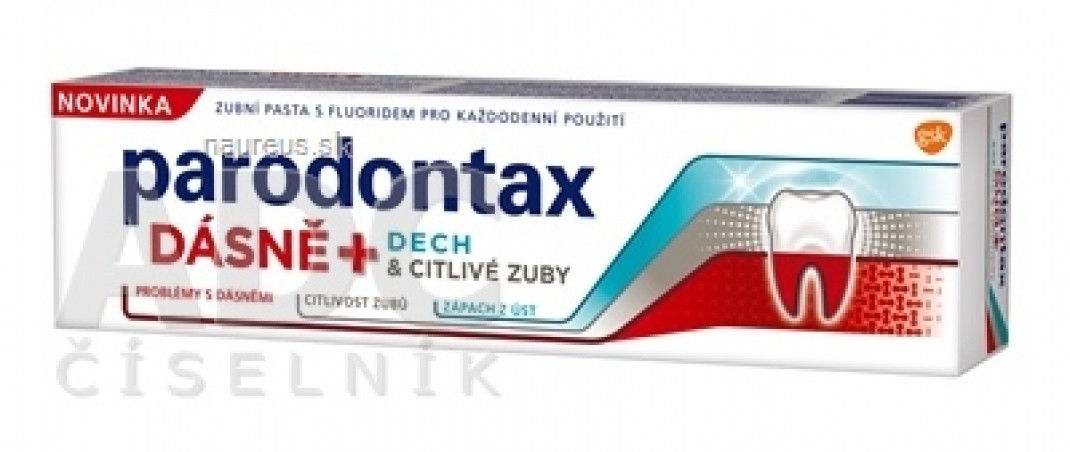 Parodontax DASNÁ + DECH & CITLIVÉ ZUBY zubní pasta 1x75 ml