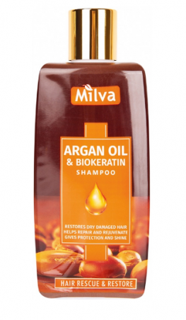 Šampon s arganového olejem a biokeratínem
