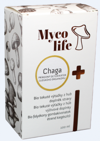 MYCOLIFE-Chaga - 100 ml - Přírodní detoxikátor těla