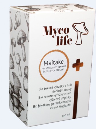 MYCOLIFE-Maitake - 100 ml - Prevence před vznikem škodlivých procesů