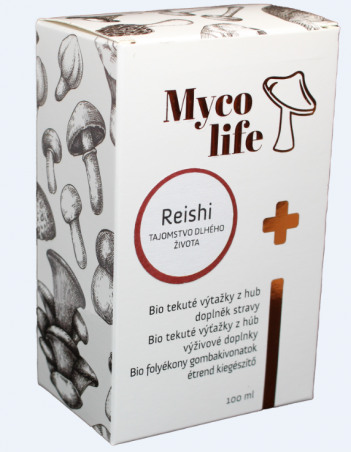 MYCOLIFE-Reishi - 100 ml - Tajemství dlouhého života