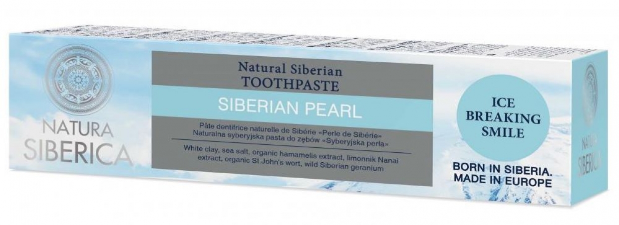 Přírodní sibiřská zubní pasta - sibiřská perla