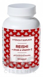 Naturvita REISHI + zinek a vitamín C cps 1x60 ks