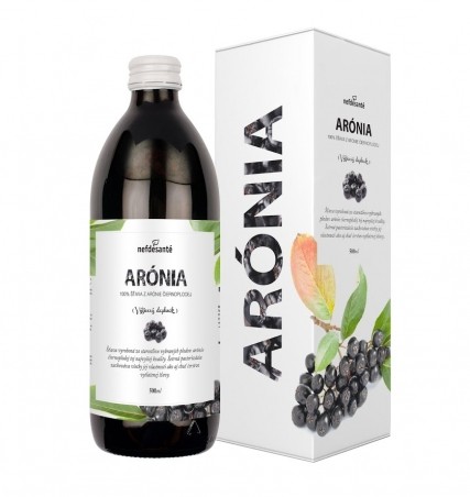 Arona (100% šťáva z aronie černoplodý s přídavkem vitamínu C 500 ml)