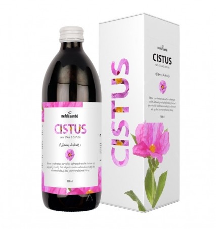 Cistus (100% šťáva z Cistus s přídavkem vitamínu C 500 ml)