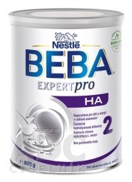 BEBA EXPERT pro HA 2 (inov.2021-10) mléčná výživa (od ukonč. 6. měsíce) 1x800 g
