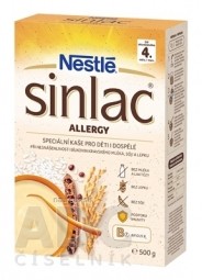 Nestlé Nemléčná kaše Sinlac allergy (od ukonč. 4. měsíce) 1x500 g