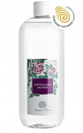 Kvetová voda ružová 1000 ml (plast)