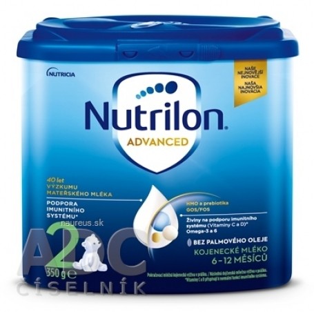 Nutrilon Advanced 2 pokračovací mléčná kojenecká výživa v prášku (6-12 měsíců) 1x350 g