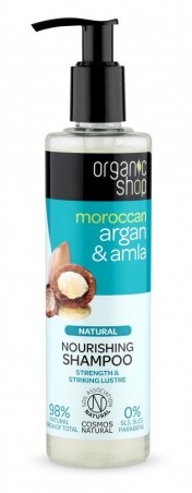 Organic Shop - Argan & Amla - Výživný šampon 280 ml