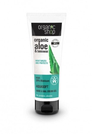 Organic Shop - Irska SPA Manikúra - Gel na ruce a nehty 75 ml