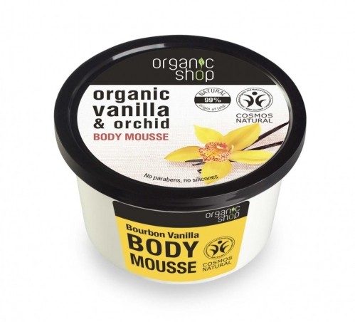 Organic Shop - Vanilka & Orchidea - Tělový krém 250 ml