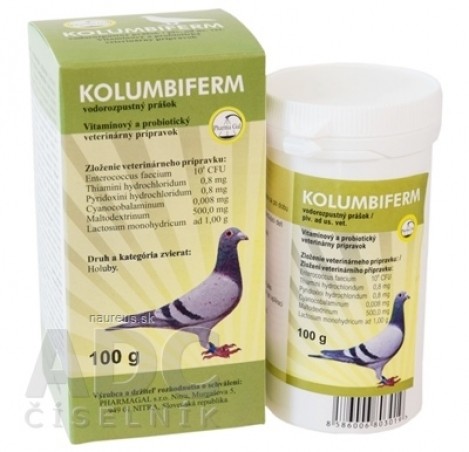 PharmaGal KOLUMBIFERM vodorozpustný prášek 1x100 g