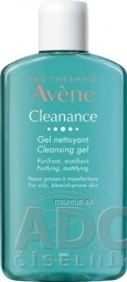AVENE Cleanance GEL NETTOYANT čistící gel bez mýdla, mastná pleť (inů. 2020) 1x200 ml