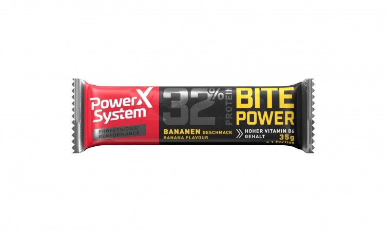 Proteinová tyčinka Power System 32% banán 35g