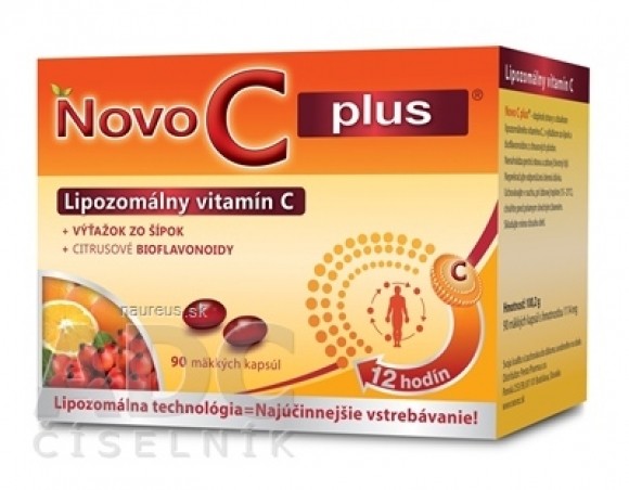 NOVO C PLUS Lipozomální vitamín C cps 1x90