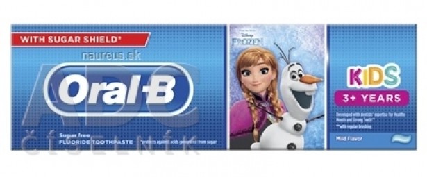 Oral-B KIDS Frozen/Cars dětská zubní pasta (od 3 let) (inov.2022) 1x75 ml