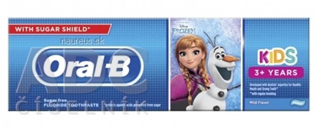 Oral-B KIDS Frozen/Cars dětská zubní pasta (od 3 let) (inov.2022) 1x75 ml