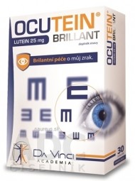 OCUTEIN BRILLANT Lutein 25 mg - DA VINCI cps 1x30 ks