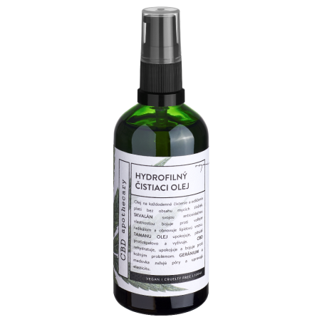 Hydrofilní čistící a odličovací olej 200 mg CBD