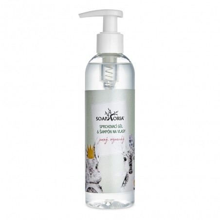 Organický sprchový gel & šampon na vlasy