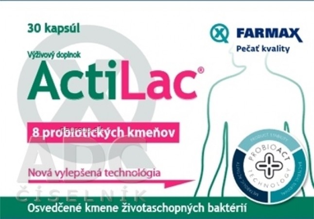 Farmax ActiLac (inovace) cps 1x30 ks