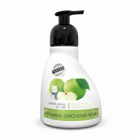 Sprchová pěna - zelené jablko - vhodné pro děti 300ml